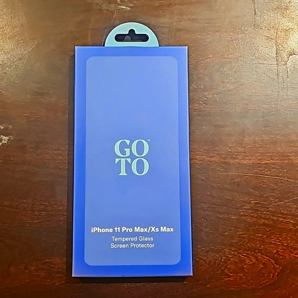 GO TO iPhone 11 Pro Max/Xs Max Tempered Glass Screen Protector